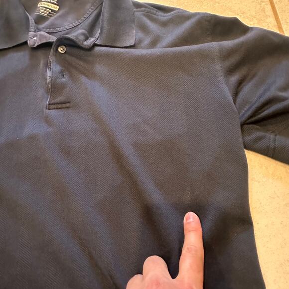 Cutter & Buck Polo Men’s Size Large Black CB Dry Tec Luxe Comfortable Golf Shirt - Picture 8 of 8